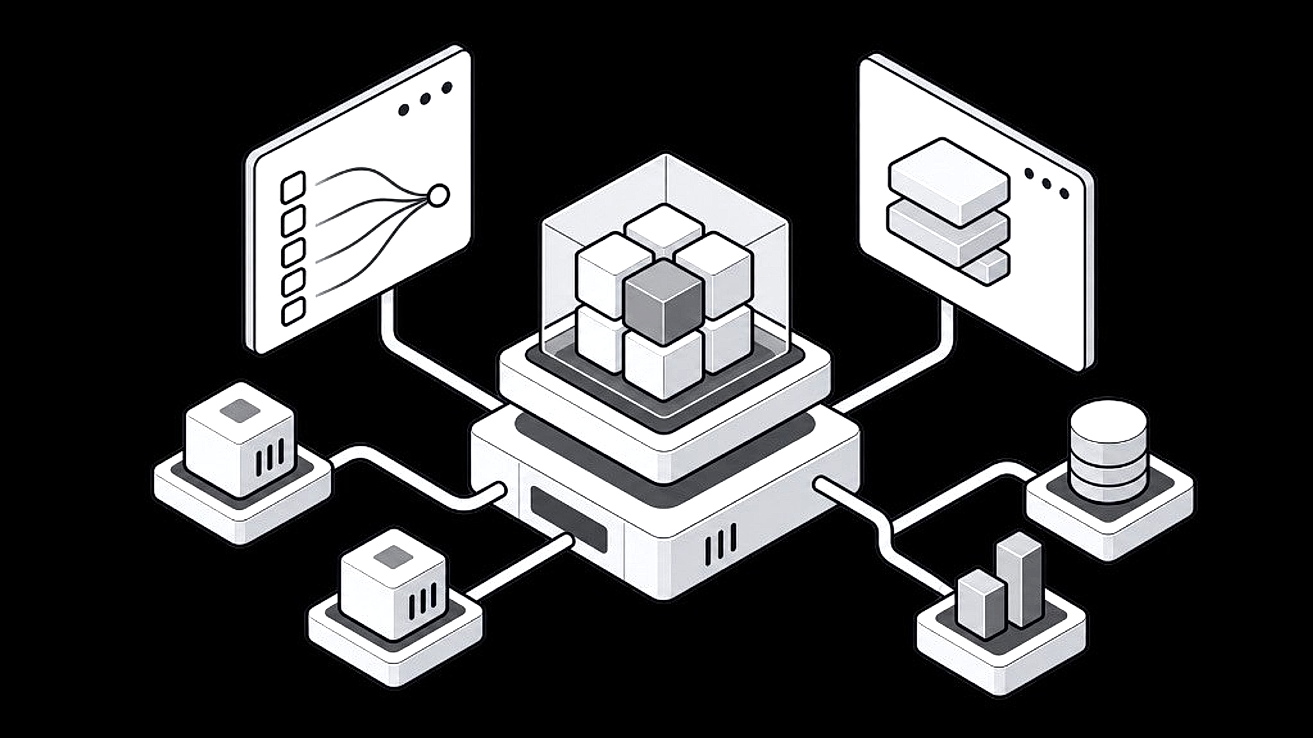RectCore Intelligence architecture with models, data flows and analytical layers